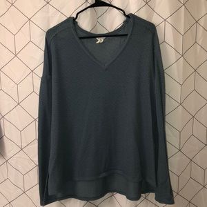 Dark blue/ gray long sleeve